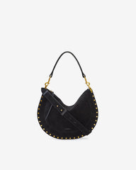 Oskan Soft Zip Bag in Suede Leather