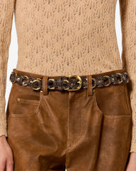 Bali leather belt