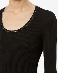 Selenie silk sweater