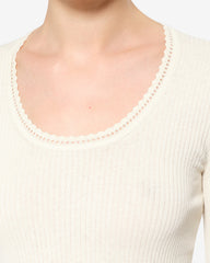 Selenie silk sweater
