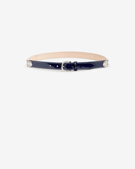 Zap leather belt