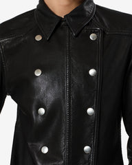 Valdy leather shirt