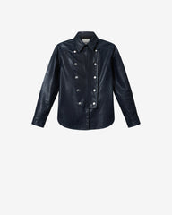 Valdy leather shirt