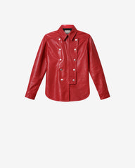 Valdy leather shirt