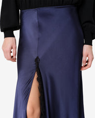 Alexandra silk skirt