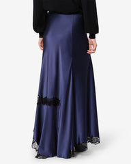 Alexandra silk skirt