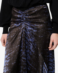 Laren silk skirt