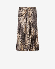 Laren silk skirt