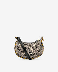 Oskan Moon bag in pony-effect leather