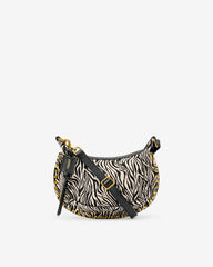 Oskan Moon bag in pony-effect leather