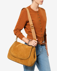 Chany Xl suede bag