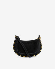 Oskan Moon Bag in Suede Leather
