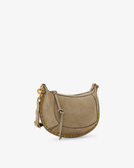 Oskan Moon bag in suede leather