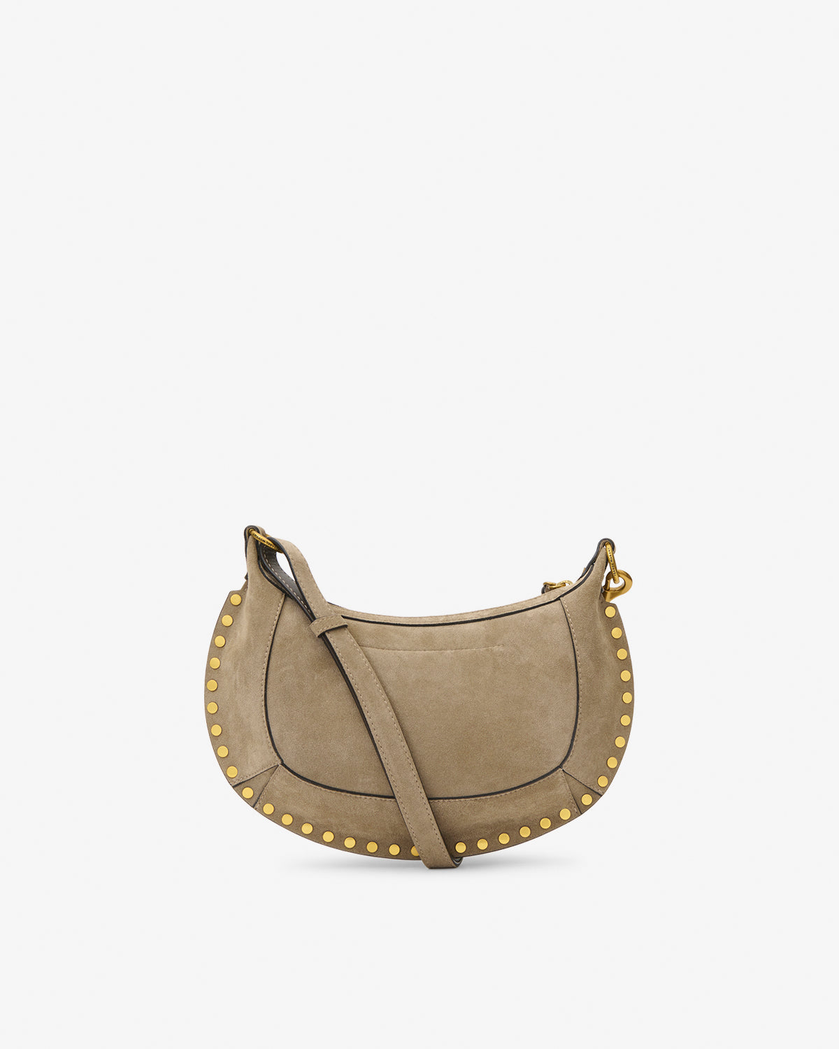 Oskan Moon bag in suede leather
