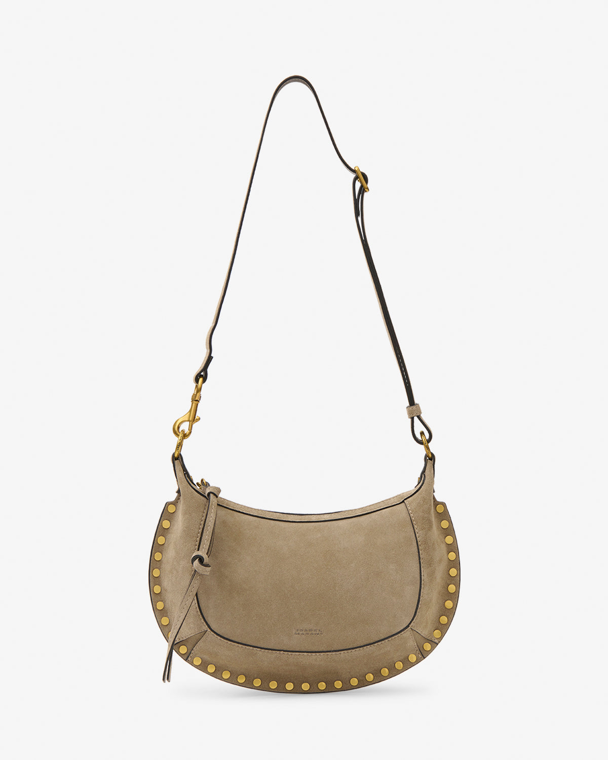Oskan Moon bag in suede leather