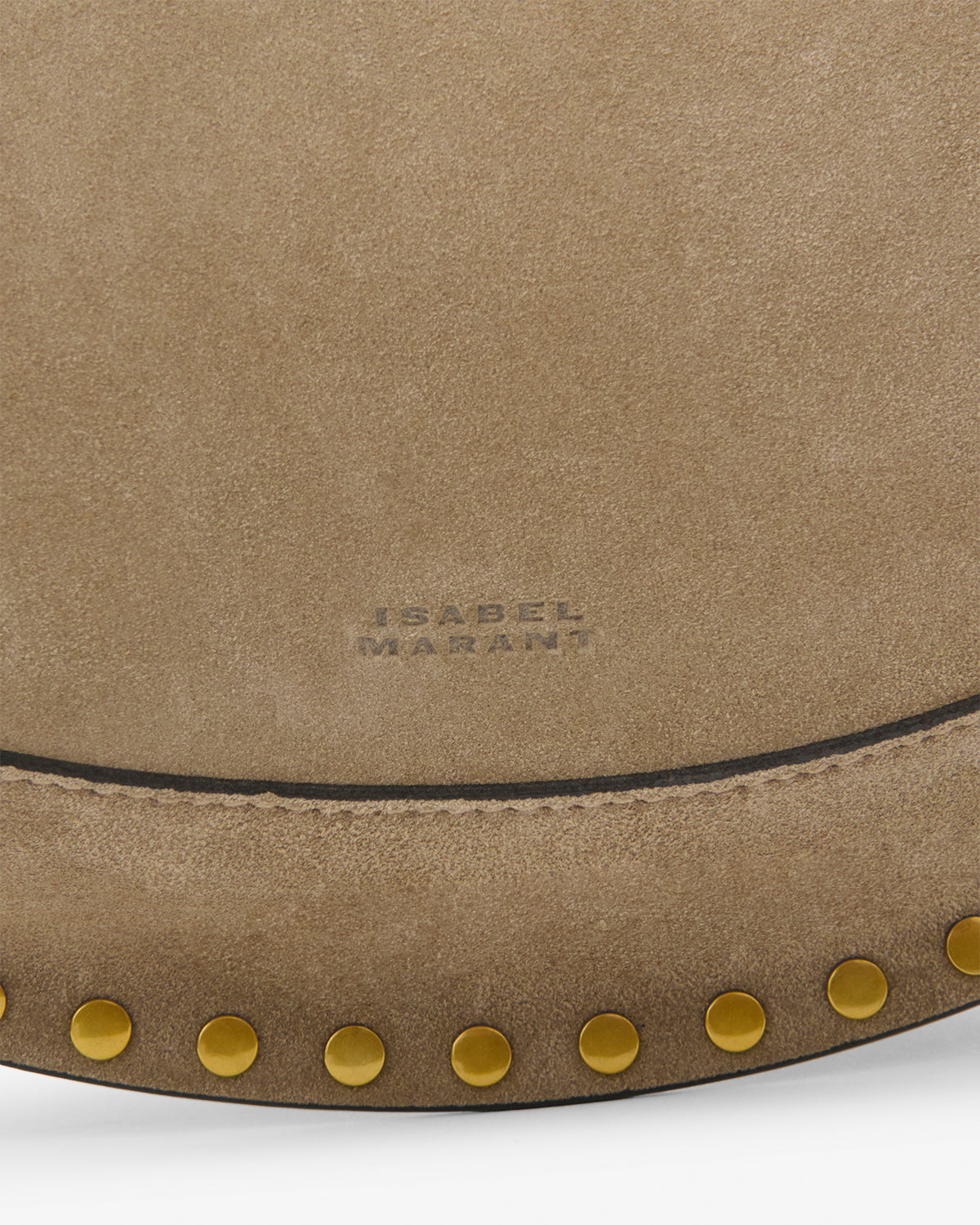 Oskan Moon bag in suede leather