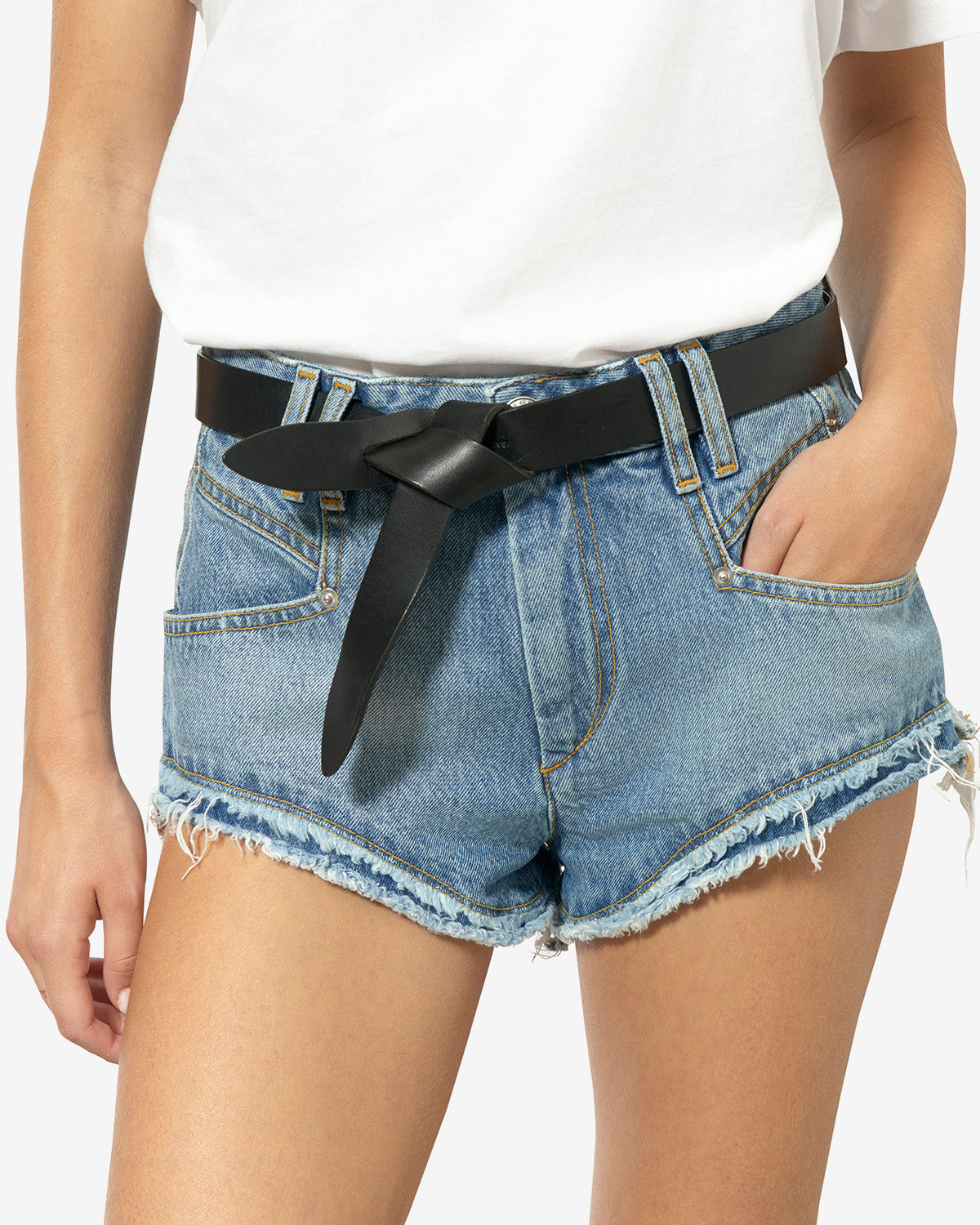 Lecce leather belt