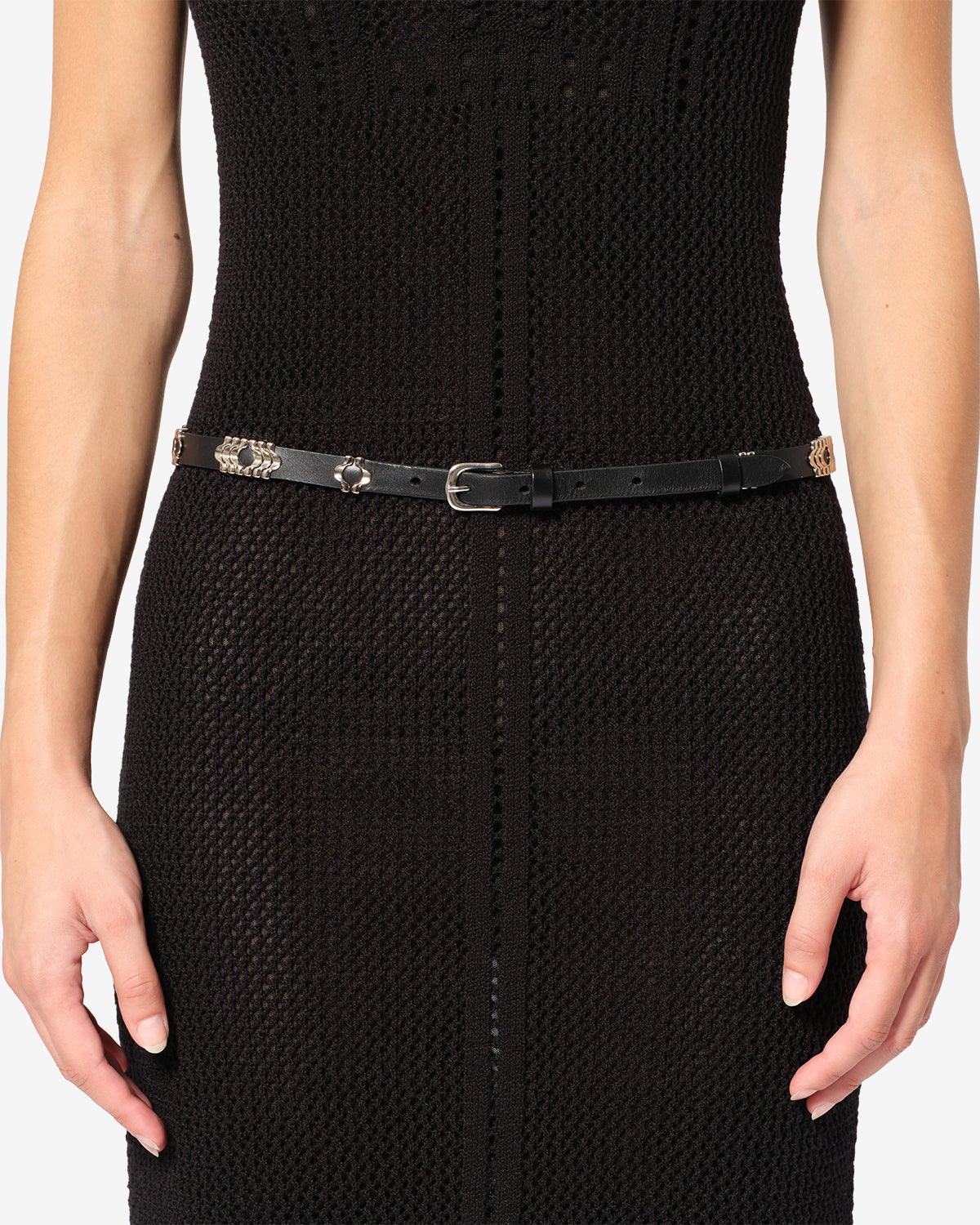 Odena leather belt