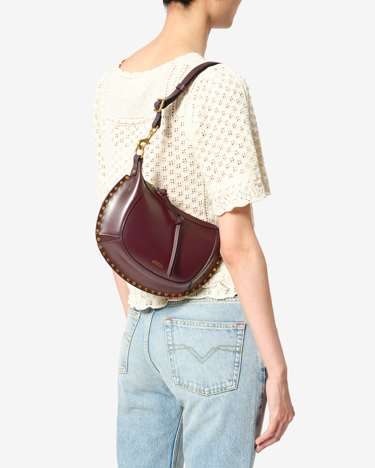 Oskan Moon leather bag