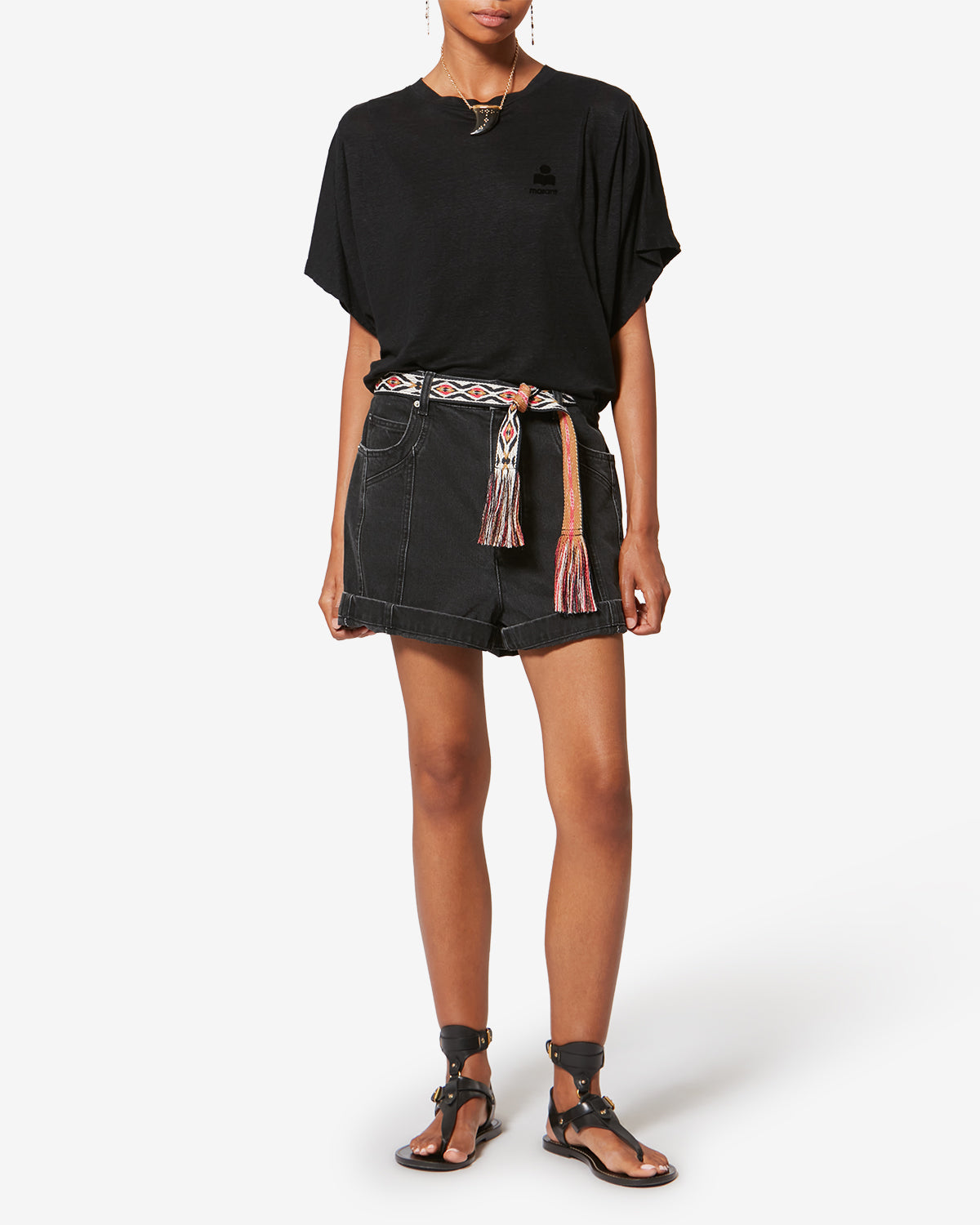 Kyanzae linen T-shirt