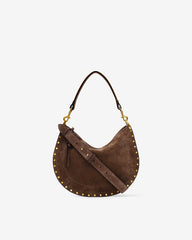 Oskan Soft Zip Bag in Suede Leather