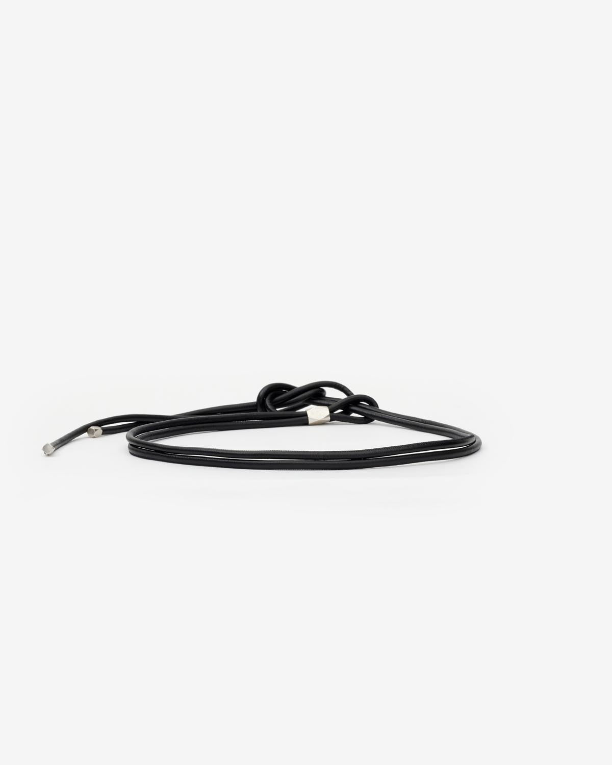 Silvia leather belt