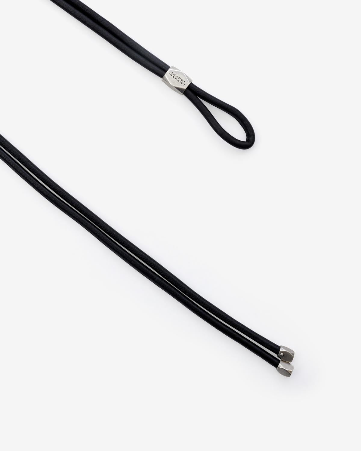 Silvia leather belt
