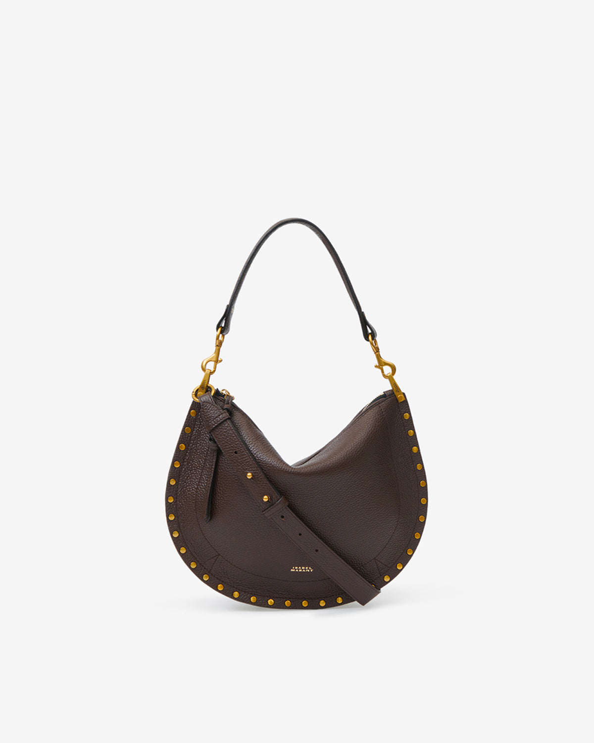 Oskan Soft Zip bag in grained leather