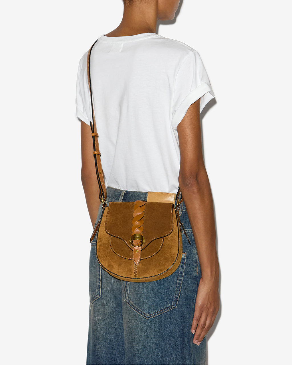 Altay Small suede bag