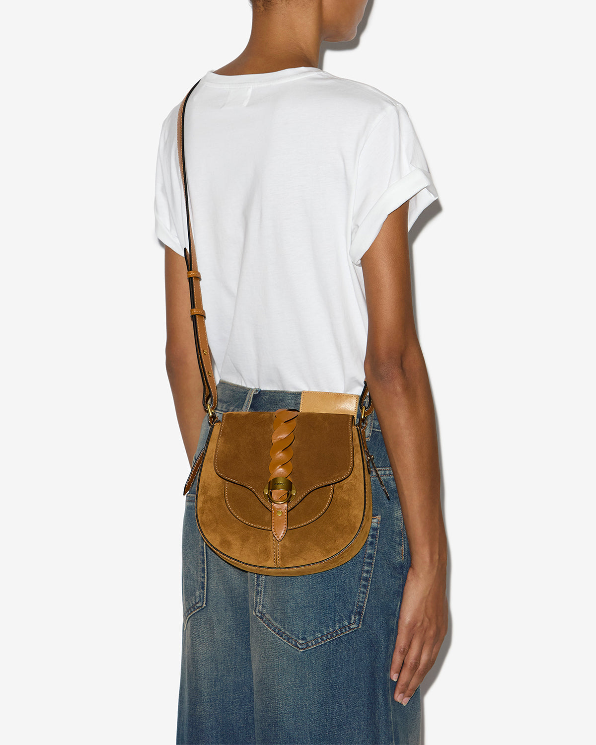 Altay Small suede bag