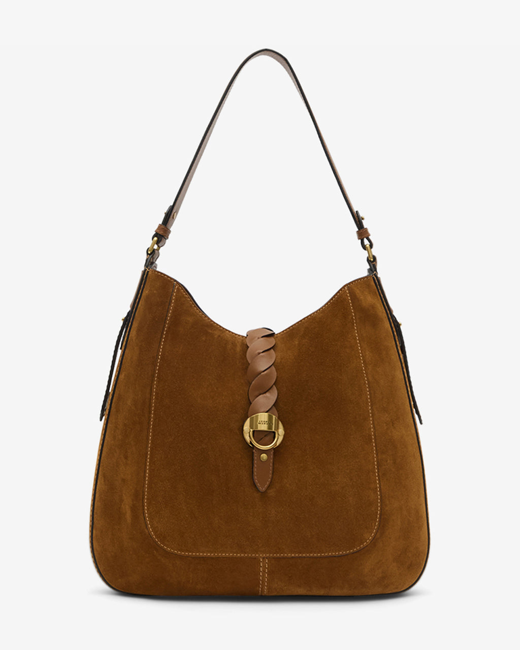 Altay Hobo Bag in Suede Leather
