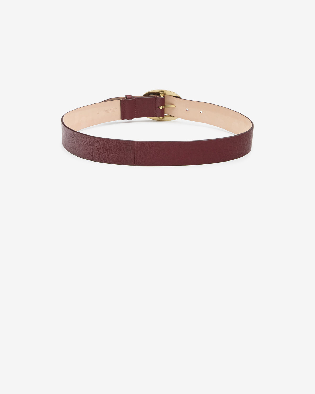 Dara leather belt