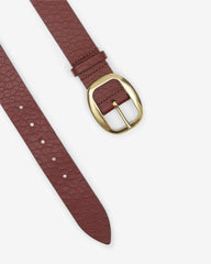 Dara leather belt