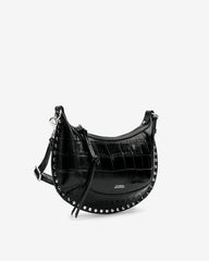 OSKAN MOON LEATHER CROCO BAG