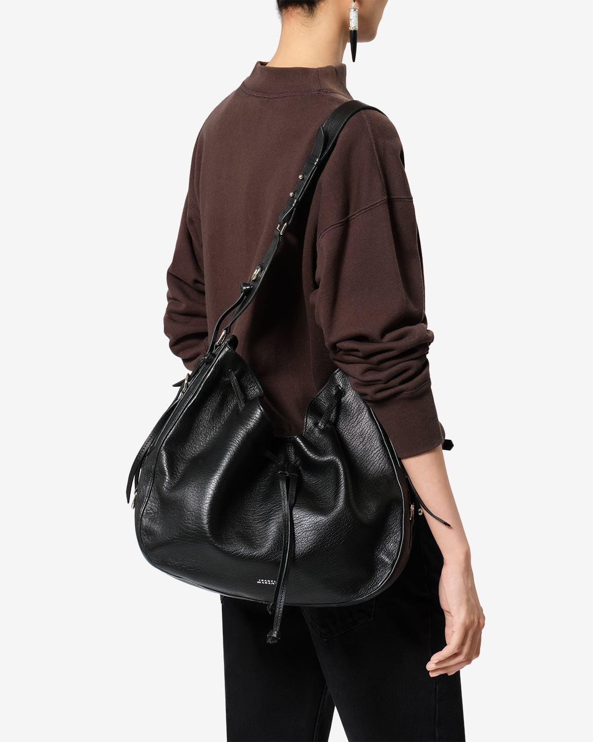 Bolton Hobo Bag in Leather