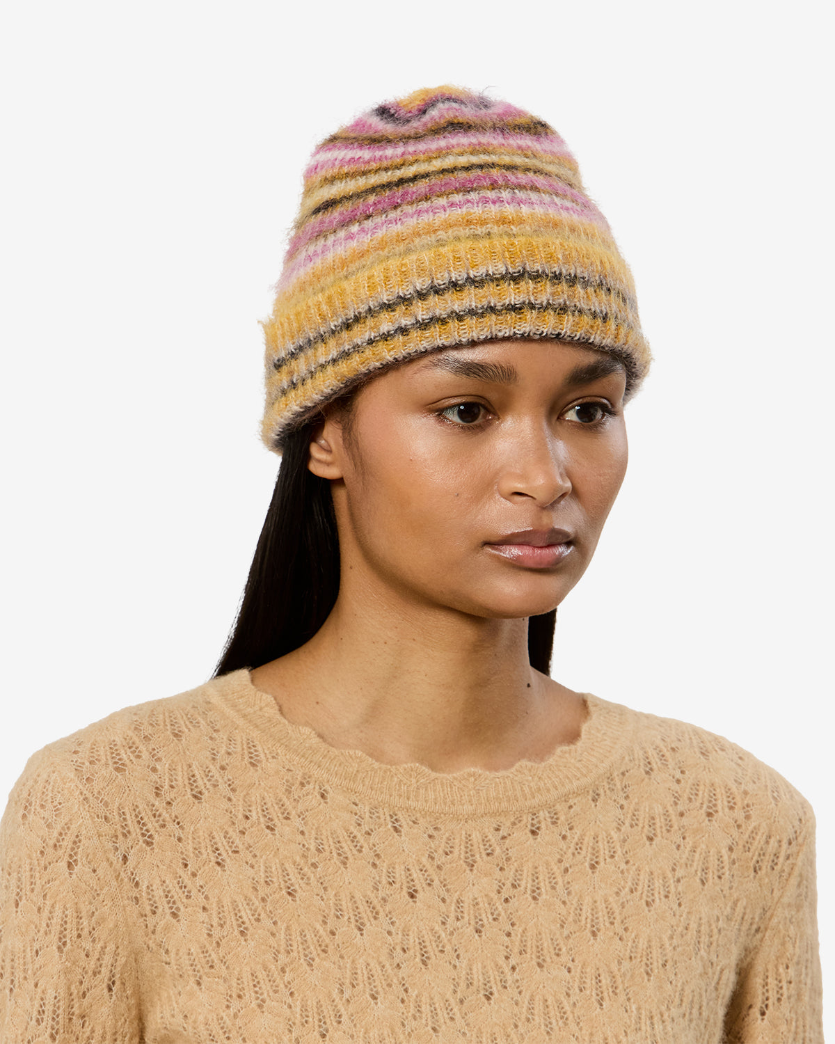 Morenne mohair beanie