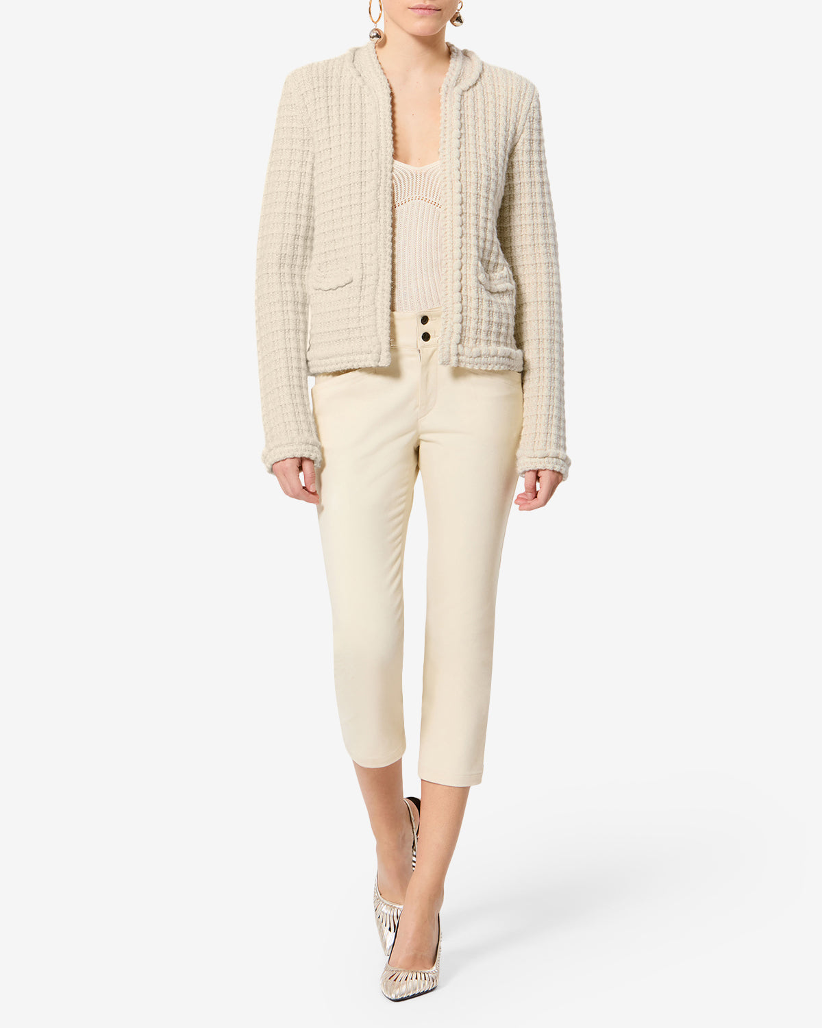 Hortense wool cardigan