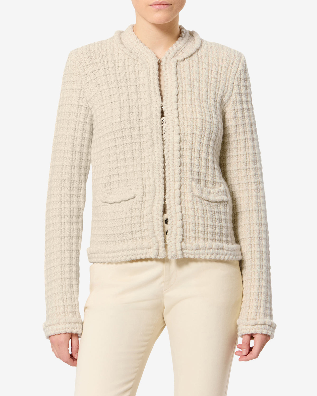 Hortense wool cardigan