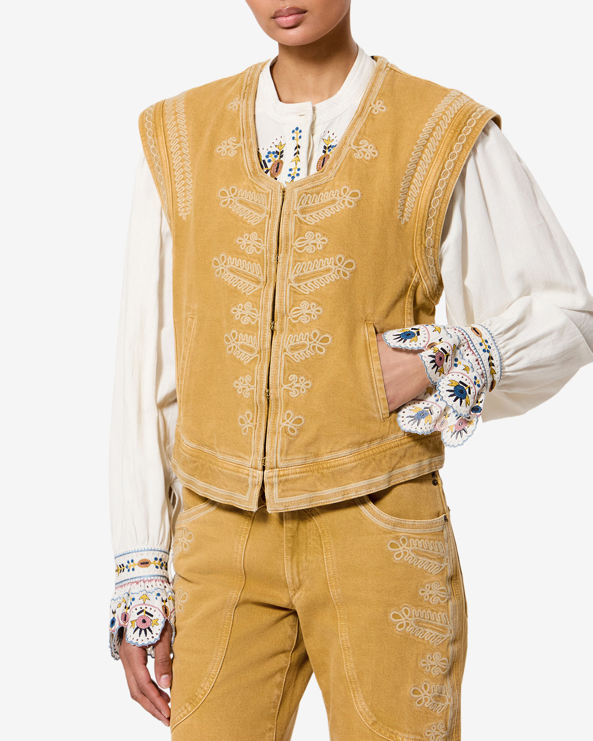 Edmee Denim Vest