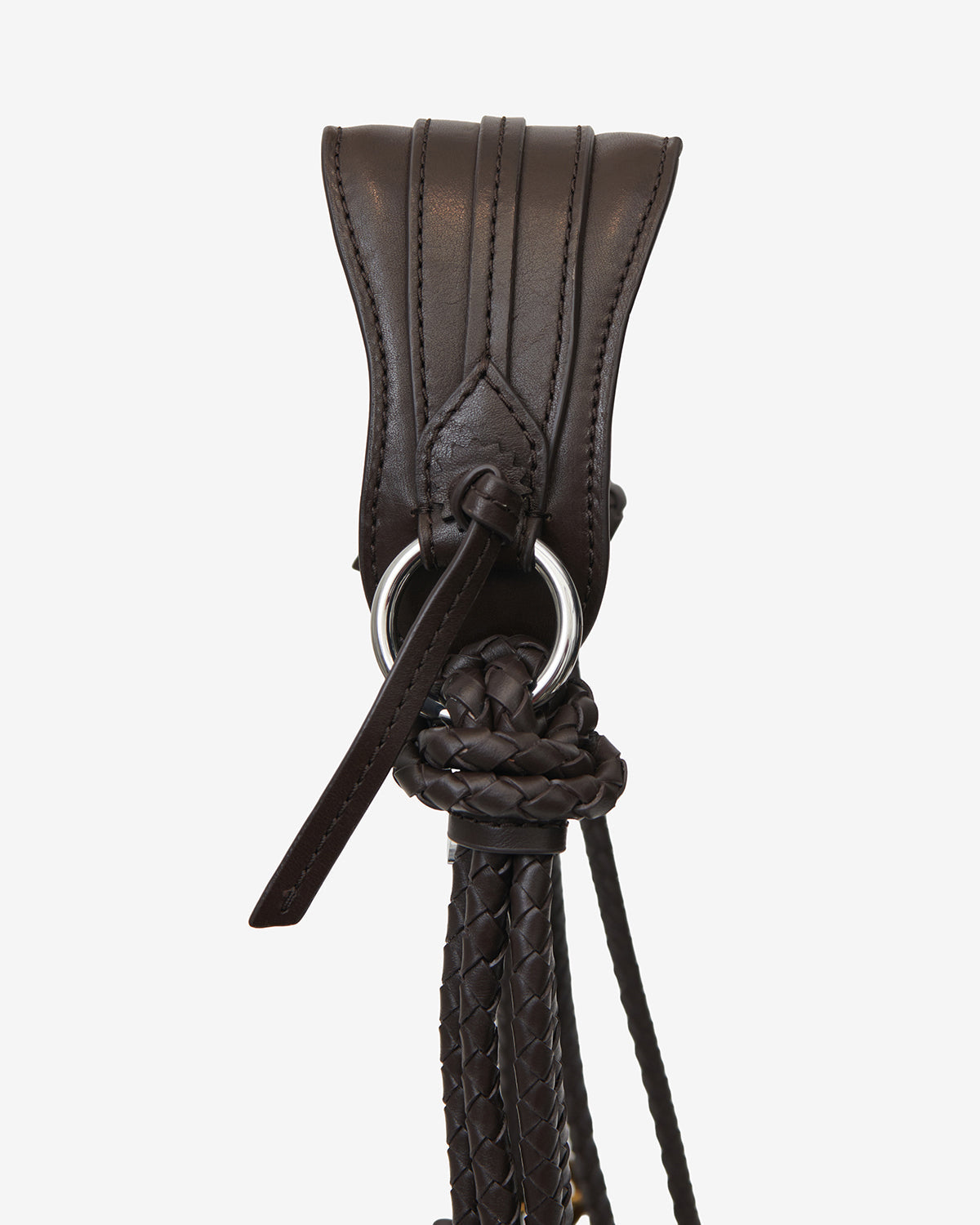 Maia Medium Bag in Python-Effect Leather