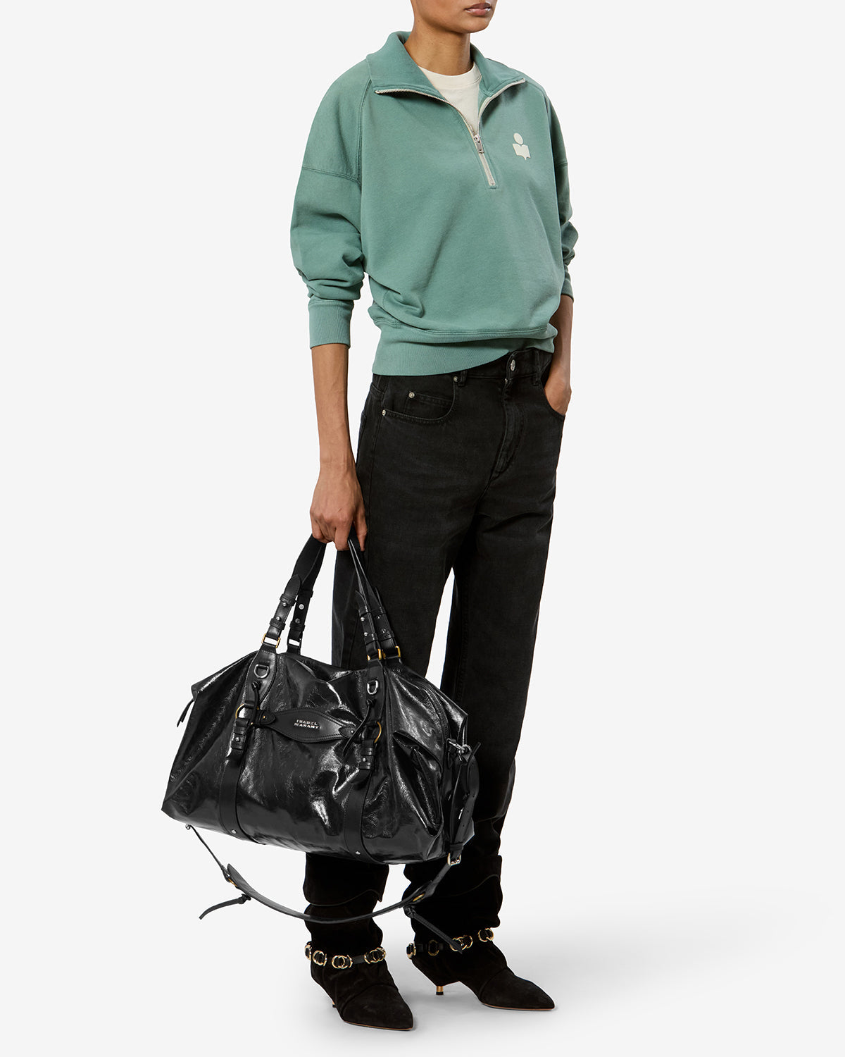Tilpa Weekender bag in leather