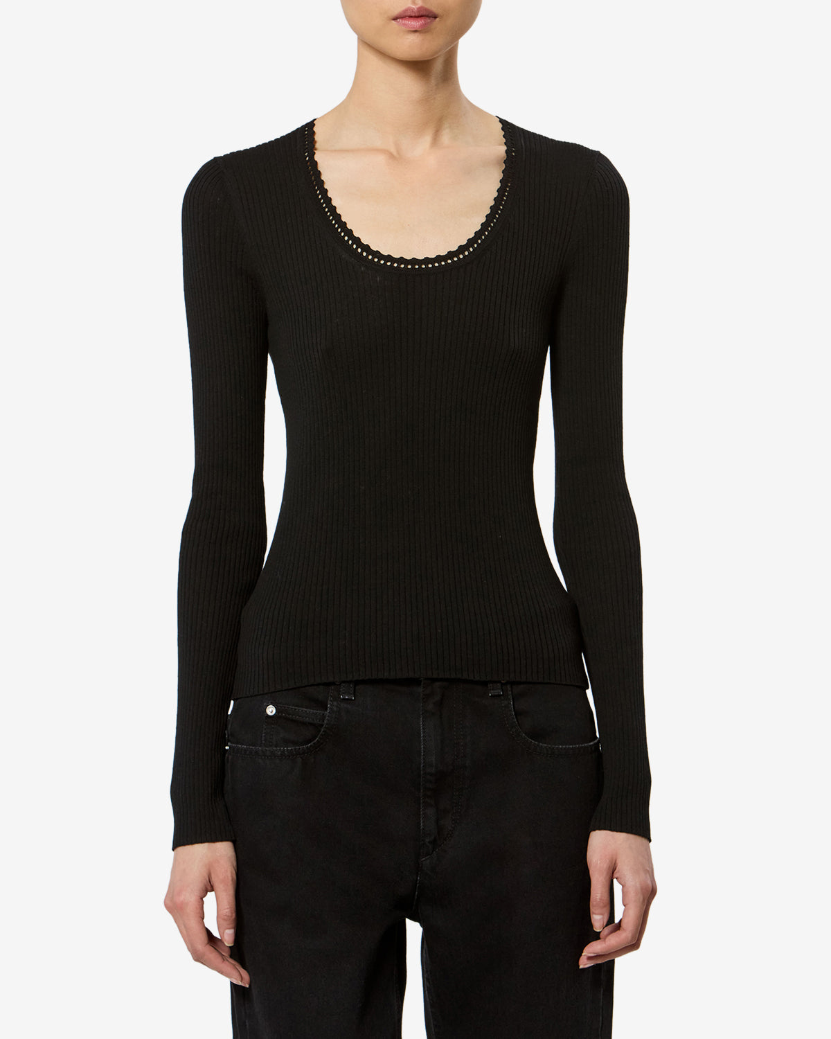 Selenie silk sweater