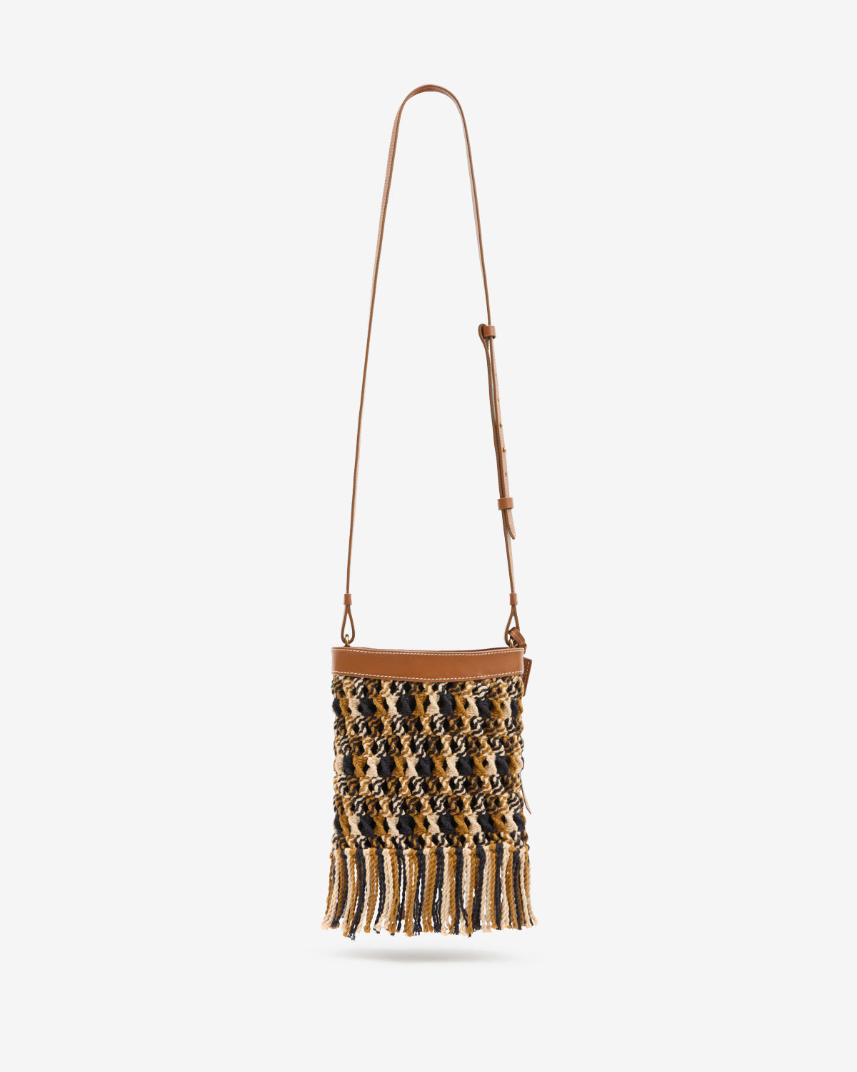 Noli Bag in Macramé and Leather