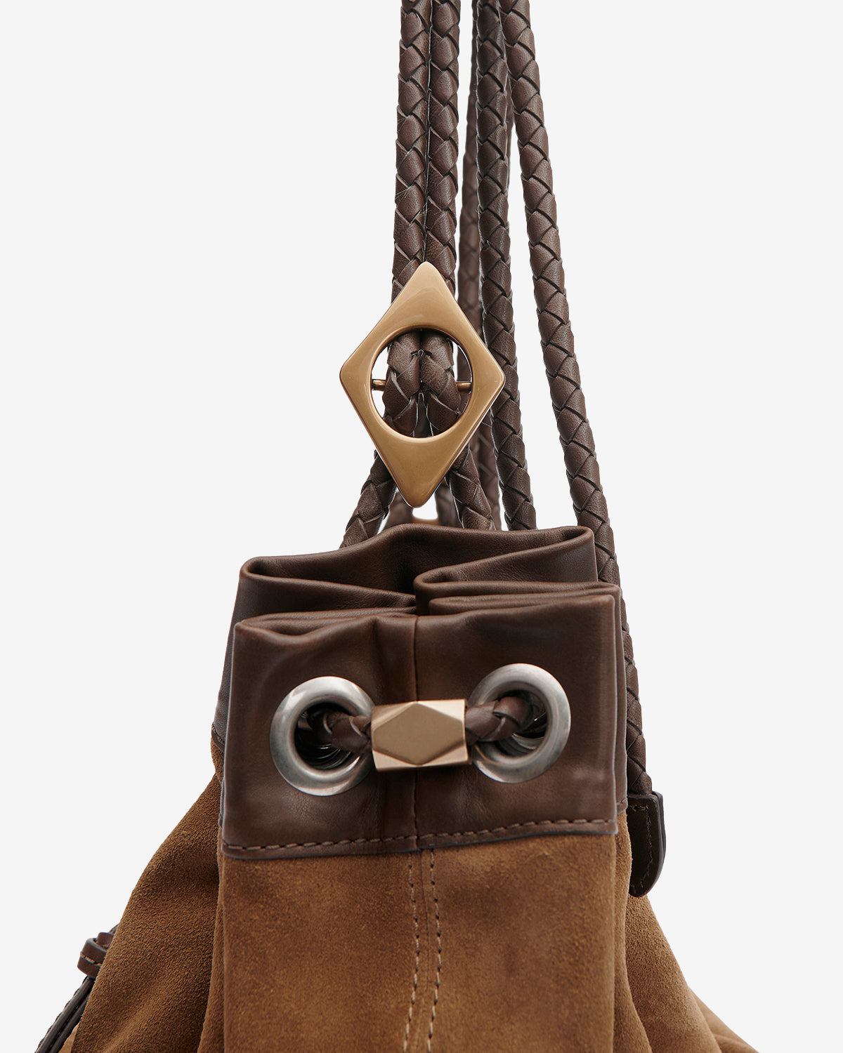 Maia Medium Bag in Suede Leather