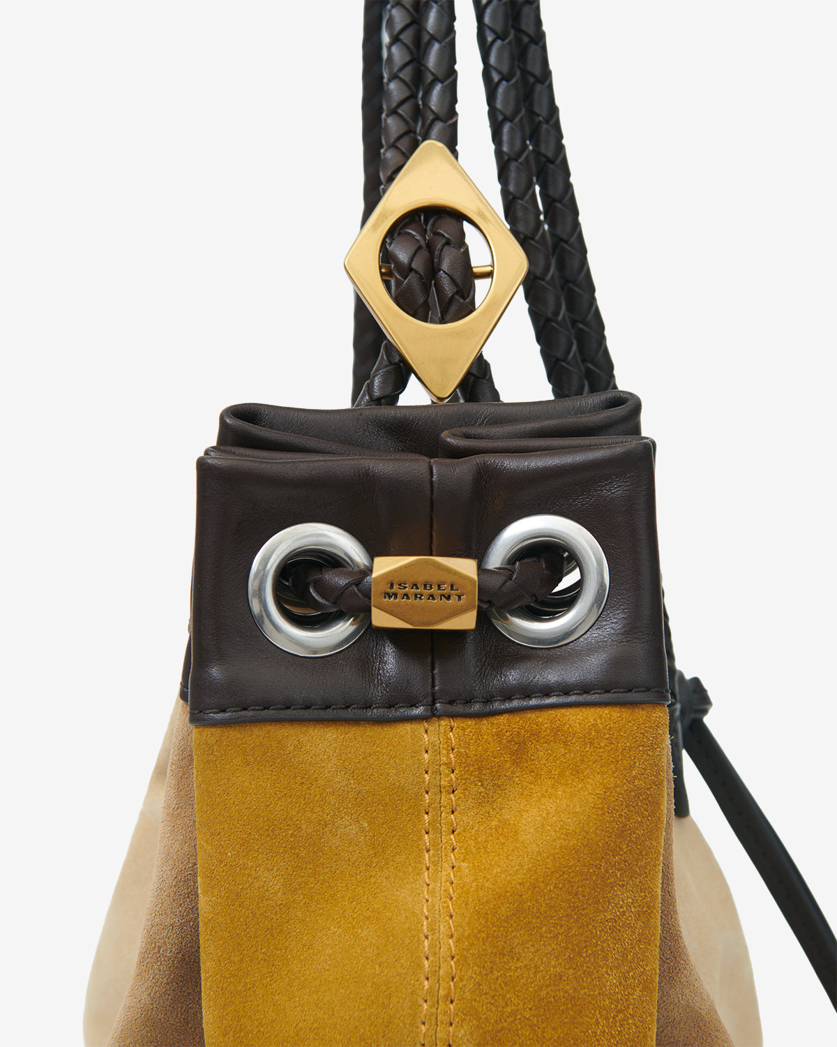 Maia Medium Bag in Suede Leather