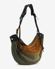 Maia Large Bag in Suede Leather