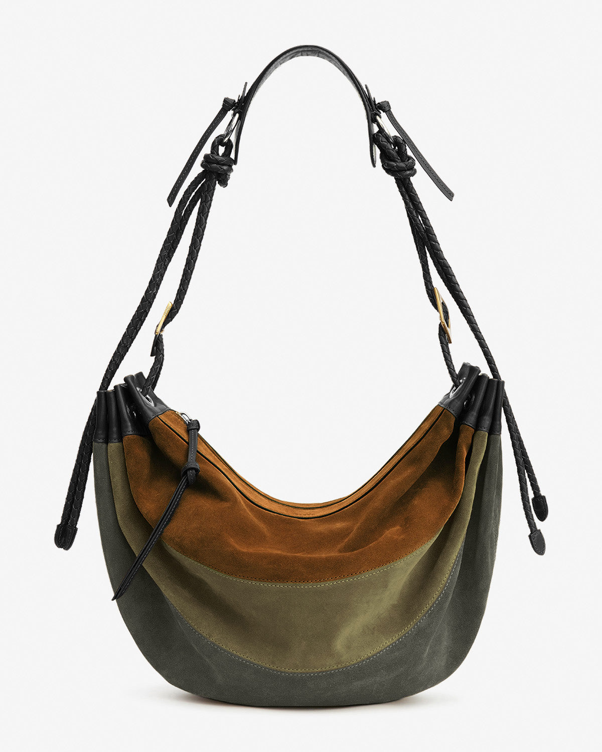 Maia Large Bag in Suede Leather