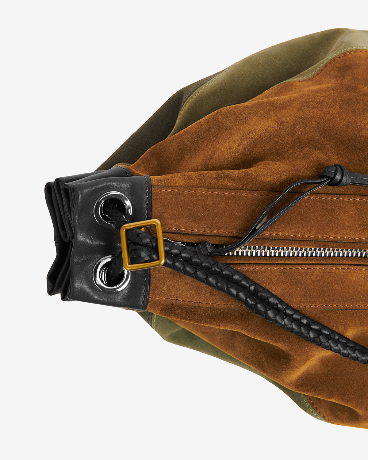 Maia Large Bag in Suede Leather