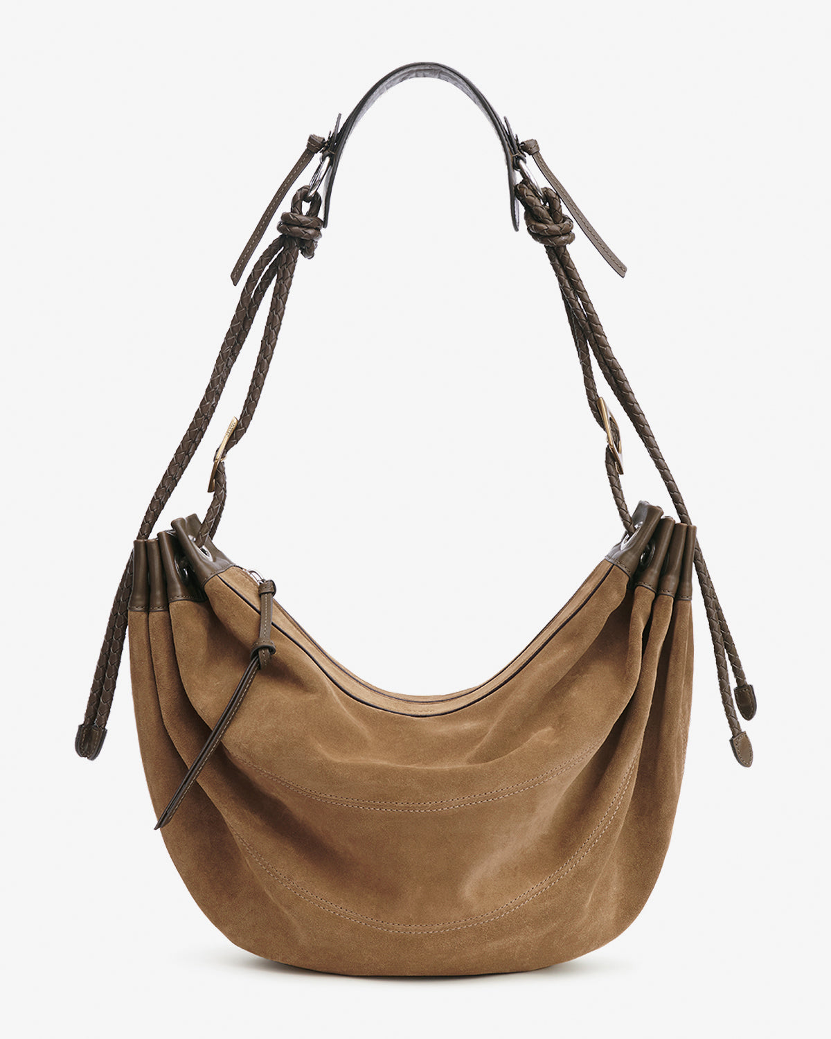 Maia Large Bag in Suede Leather