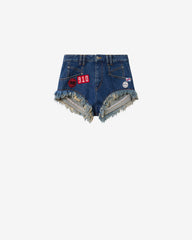 ENEIDALA DENIM SHORTS
